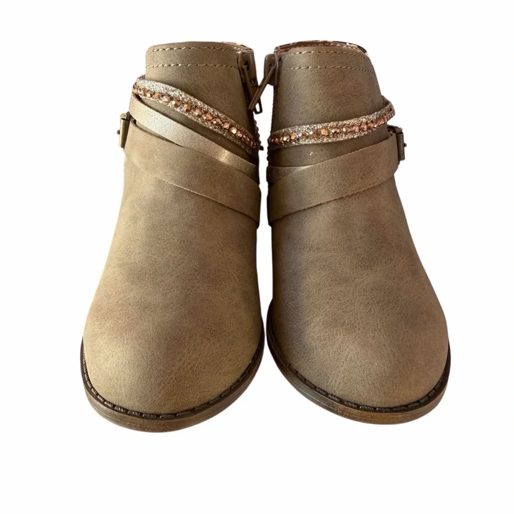 Jellypop Lil Biddy Ankle Booties Girls Kids Winter Boho Western Back to School